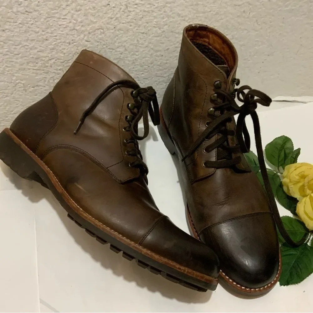 Warfield & Grand Mesa Leather Boots Size 11